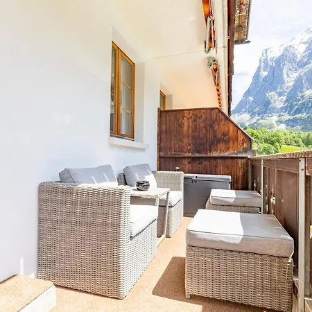 Baerefalli Eiger Panorama * Grindelwald